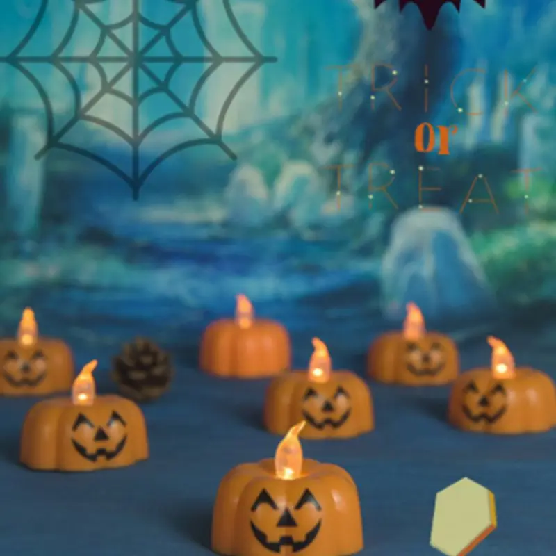 Светодиодный светильник имитации пламени Чай воск реквизит для дома фестиваль