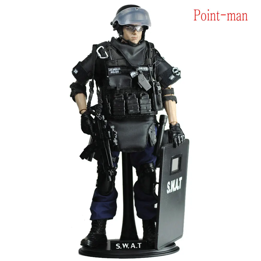 US 1/6 Scale  Military Army body suit Soldier SWAT Police Uniform F 12" Figure 