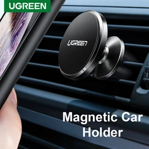 Ugreen magnetic car phone holder air vent mount magnet stand mobile phone cell holder for iphone 12 11 huawei xiaomi gps support 1 holder Item image