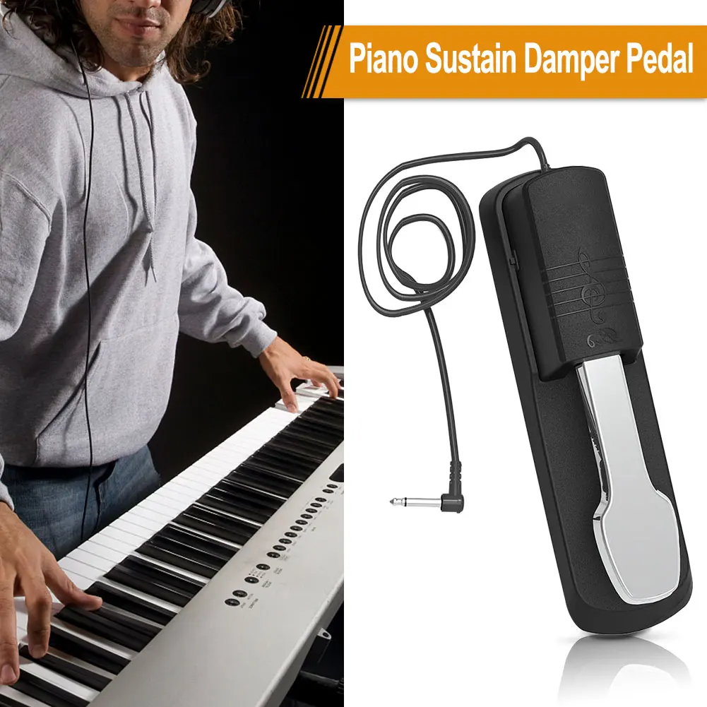 

New Piano Keyboard Sustain Damper Pedal for Casio Yamaha Roland Electric Piano electronic keyboard Electronic piano pedal