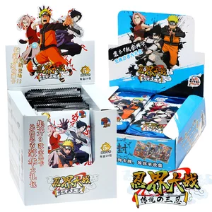 50150180 шт. нарутовидные бумажные карты Хатаке Какаши Харуно сакула Учиха Итачи Аниме фигурки периферийные устройства настольные игры игрушки