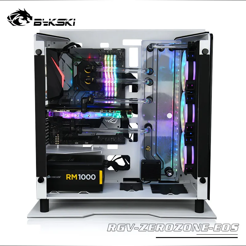 BYKSKI акриловая водная доска корпус для охлаждения раствора использовать RGB/A-RGB