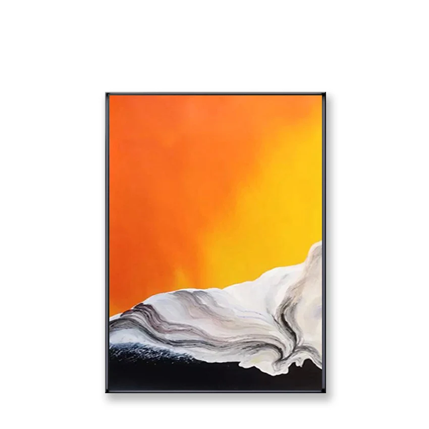 

modern abstract acrylic oil painting textured art on canvas handmade volcanic design for home wall decoration living room sofa