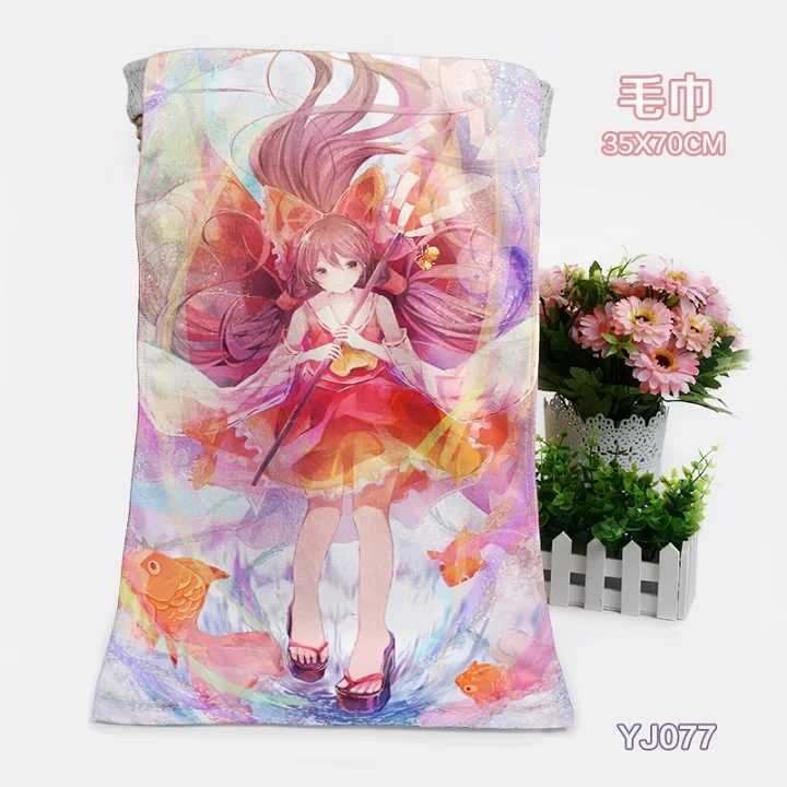 1 шт. Touhou Project модное индивидуальное аниме банное полотенце s платок мягкое для