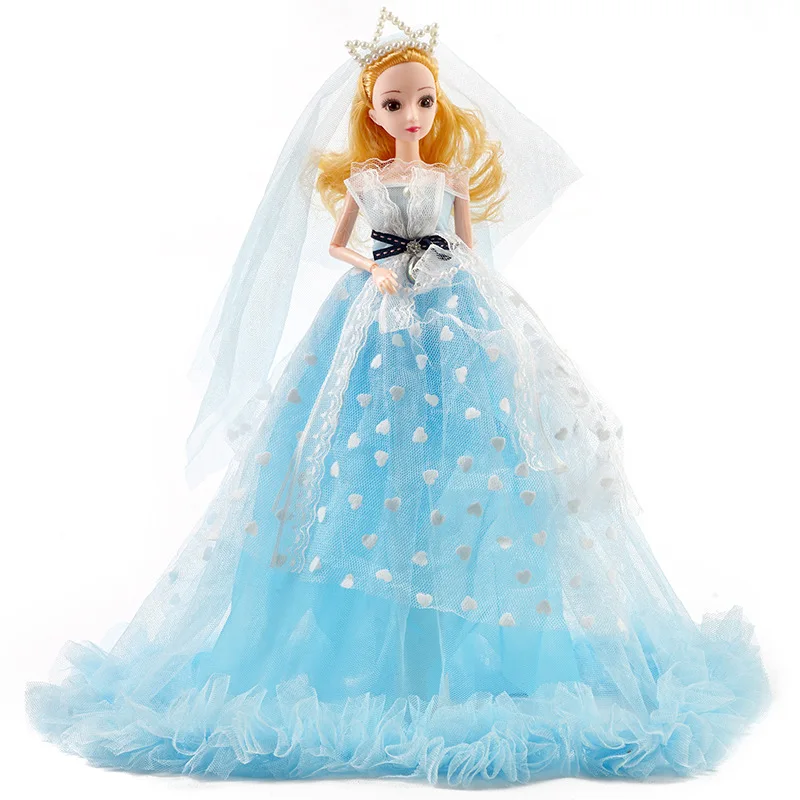 Подвижная шарнирная кукла 40 см пластиковые игрушки для девочек Реалистичная с