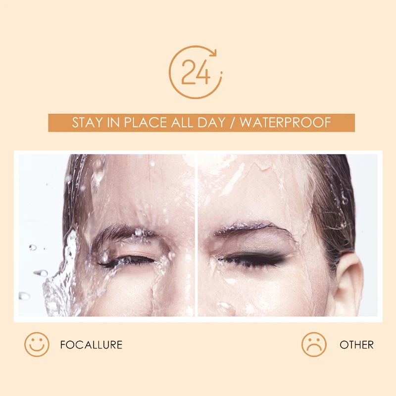 FOCALLURE черная жидкая подводка для глаз Карандаш Водонепроницаемый 24
