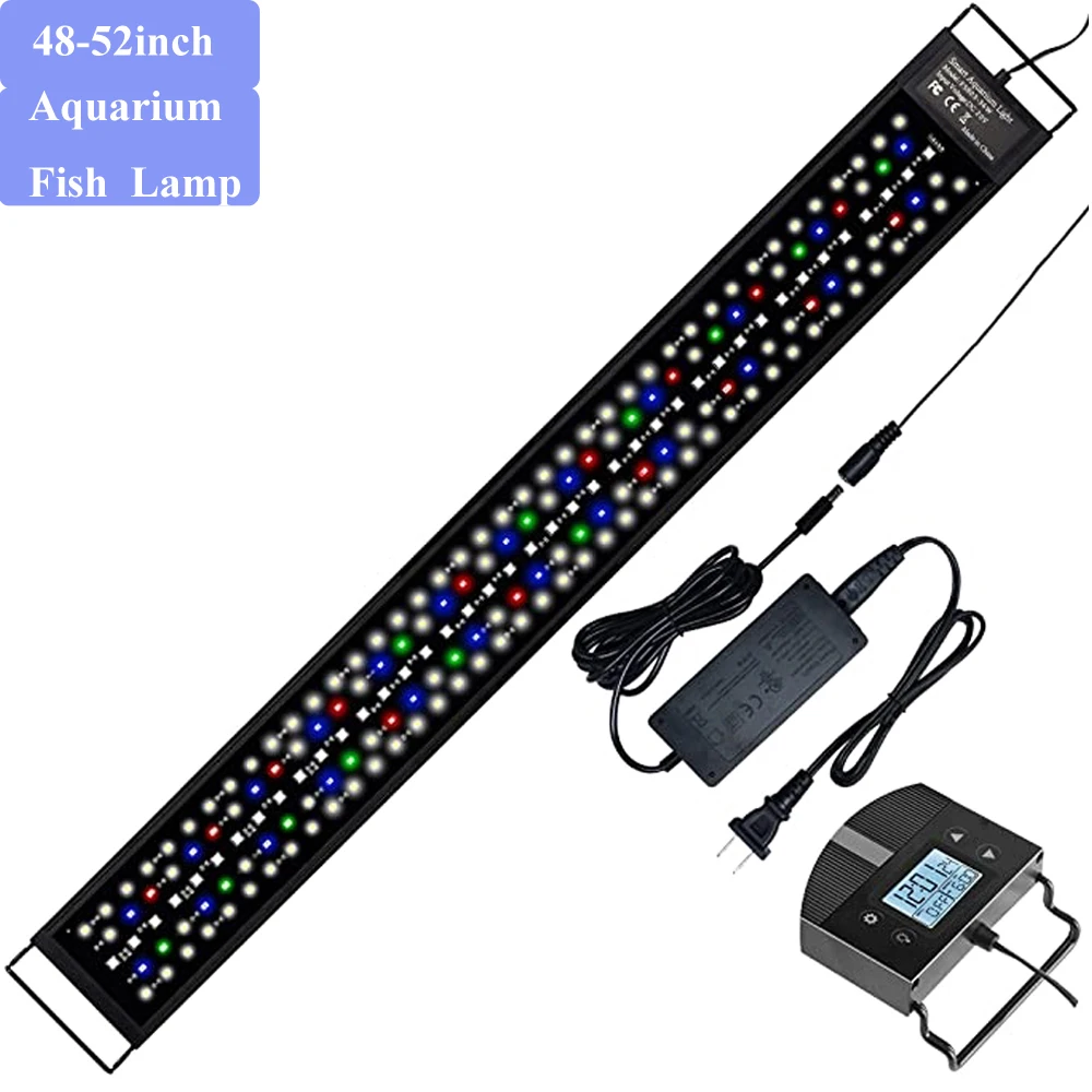 For 120cm/48-52inch led Aquarium fish Lighting For planted Coral Reef led light with Timer Sunrise Sunset LED Lamp RGBW light
For 120cm/48-52inch led Aquarium fish Lighting For planted Coral Reef led light with Timer Sunrise Sunset LED Lamp RGBW light