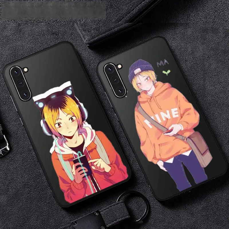 

Kenma Kozume of Haikyuu Phone Case For Samsung A51 A32 A52 A71 A50 A12 A21S S10 S20 S21 Plus Fe Ultra