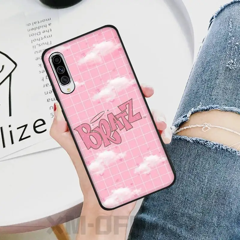 BaweiTE Lattice Stripe Alphabet fashion DIY Luxury Phone Case For Samsung A10 20 30 40 50 70 10S 20S 2 Core C8 A30S A50S | Мобильные