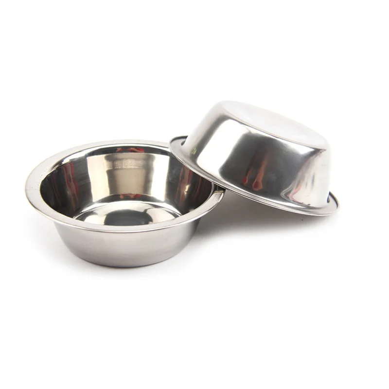 Stainless Steel Elevated Skid Pet Double Bowls Use To Feeder Dog and Cat | Дом и сад