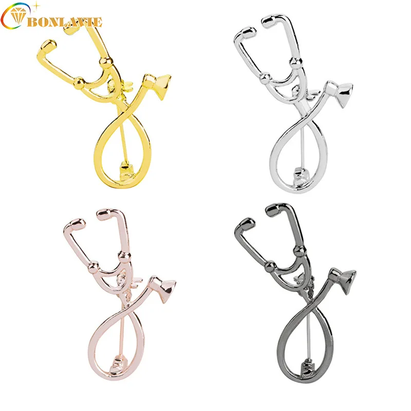 Высококачественные броши в 2 стилях эмалированная брошь форме доктора медсестры