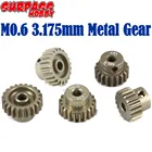 Набор шестеренок для мотора SURPASS HOBBY m0,6, 5 шт., 3,175 мм, 13T, 14T, 15T, 16T, 17T, 18T, 19T, 20T, 21T, 22T, комбинированный металлический шестеренок шестерни для радиоуправляемого автомобиля 18 и 110
