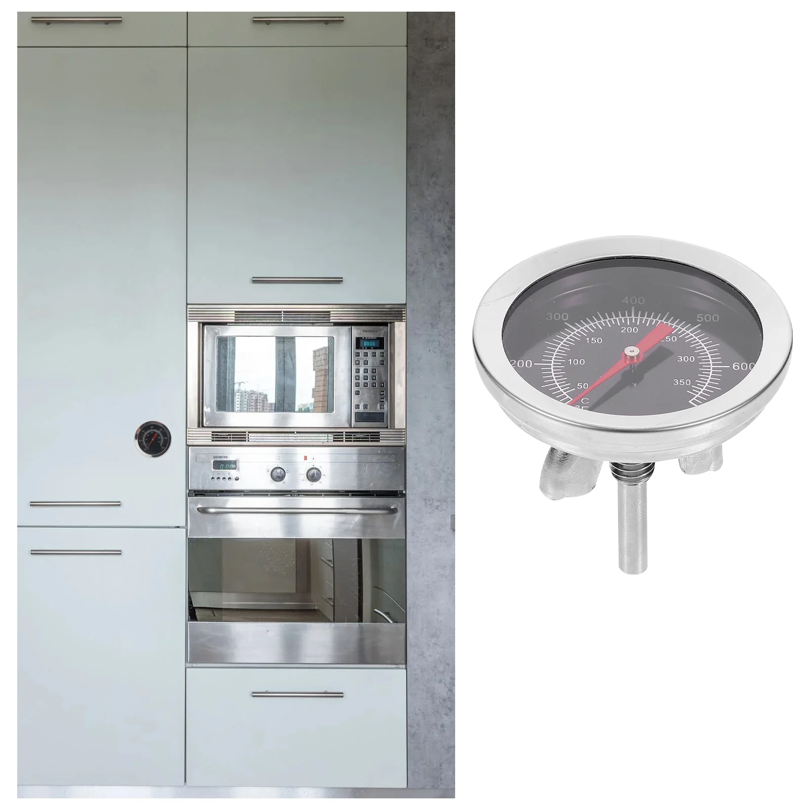 

1Pc Stainless Steel Oven Baking Oven Cooking (Silver)