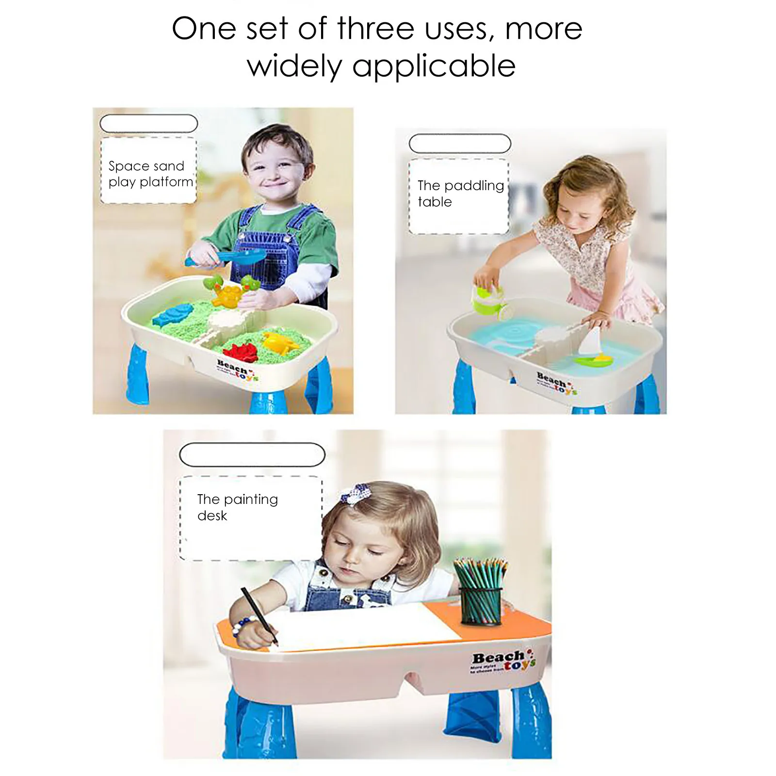 

Outdoor Large Beach Suit Children's Toys Sand Suit Boys And Girls Multifunctional Summer Playing Table Indoor Sand Game Toys