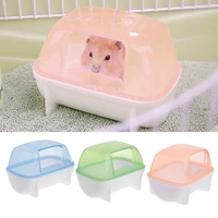 1pcs plastic hamster bathroom sauna room pet small animals rabbit chinchilla toilets cleaning appliances