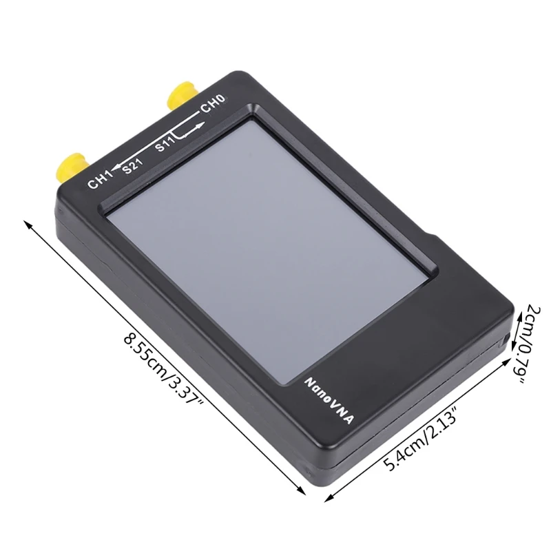 

NanoVNA Vector Network Analyzer 50KHz-1.5GHz HF VHF UHF 2.8inch Antenna Analyzer Measuring S Parameters Duplexer Etc