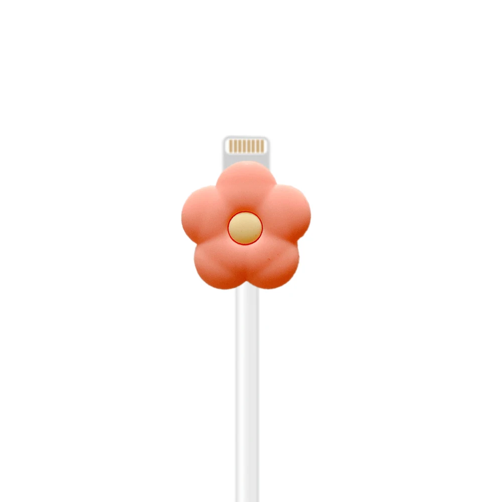 B2 USB линия протектор Мультфильм Прекрасный USB зарядное устройство кабель для airpods Профессиональный инструмент для намотки защитный чехол заставка наушников шнур рукав провода крышка - Цвет: B2