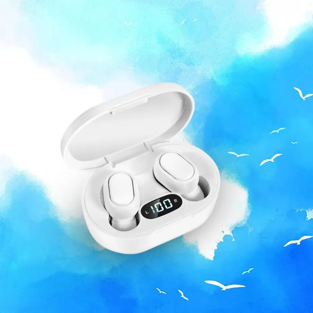 Беспроводные наушники-вкладыши E7S беспроводная Спортивная гарнитура с сенсорным