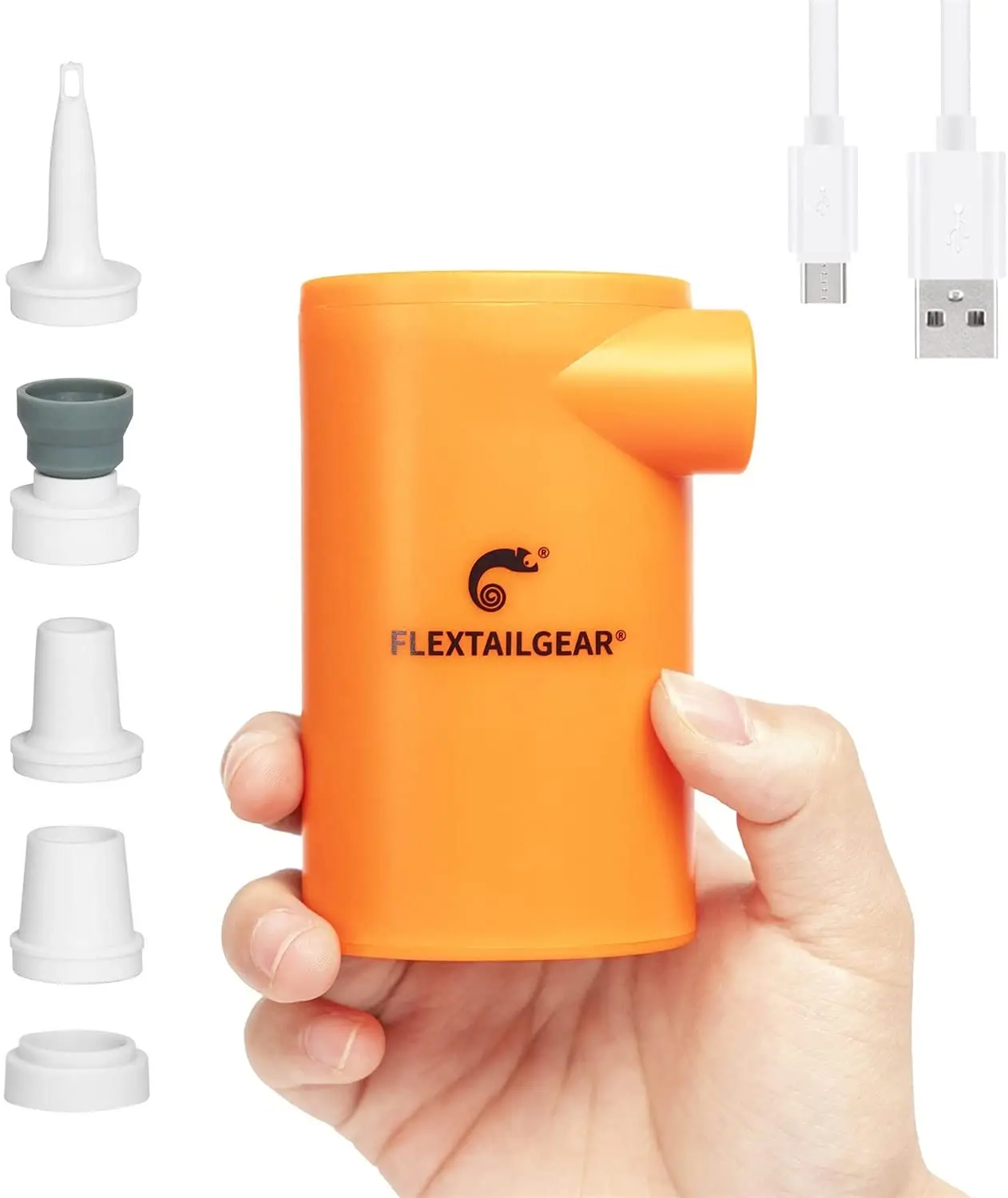FLEXTAILGEAR Портативный электрический воздушный насос EVO компрессор с перезаряжаемой