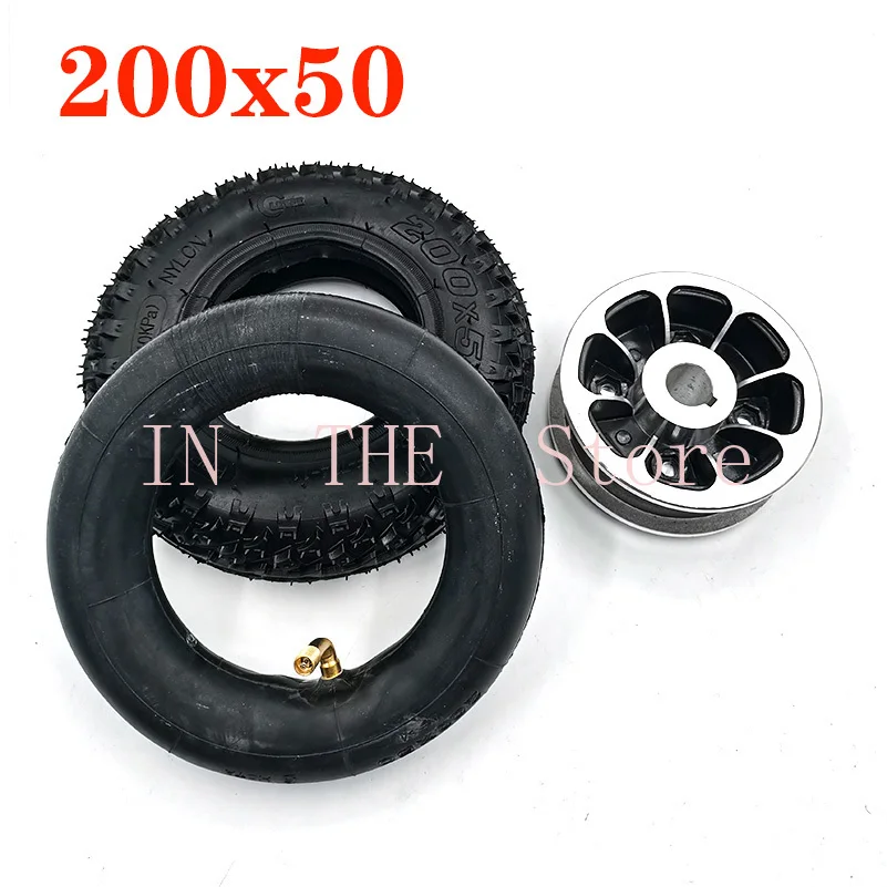 

Бесплатная доставка, шина для электрического скутера 200x50, колесный центр axisHub, шина для скутера 8 дюймов, колесо из алюминиевого сплава, пнев...