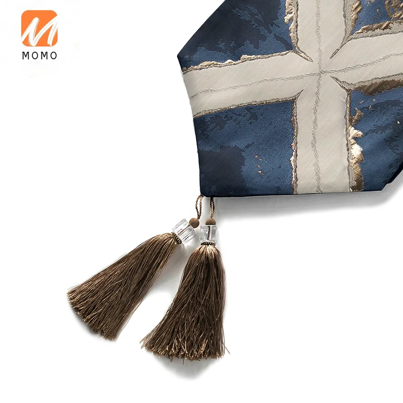 

Tea table decoration run north European luxury table cloth corridor TV ark western-style dining table decoration
