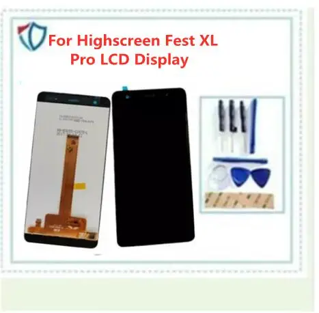 ЖК дисплей с дигитайзером для High screen Fest XL Pro экран в сборе Screen LCD|Сенсорные панели