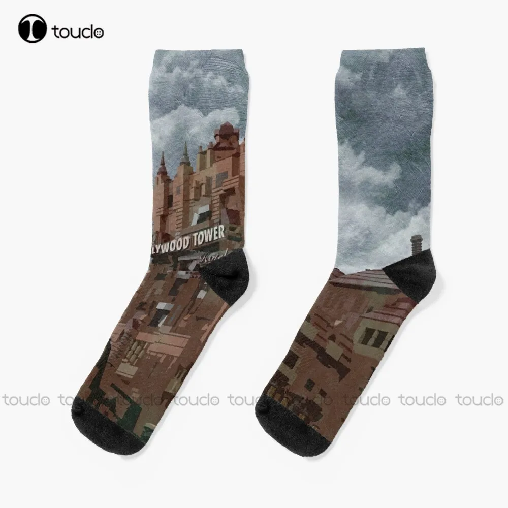 

Tower Of Terror Storm Socks Unisex Adult Teen Youth Socks Personalized Custom 360° Digital Print Hd High Quality Christmas Gift