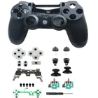 Для Playstation 4 Pro JDM-050 JDM-055 JDS 050 JDS 055 Корпус Оболочка Чехол рамкой Замена кнопки аналоговые джойстики с накатанной головкой палочки