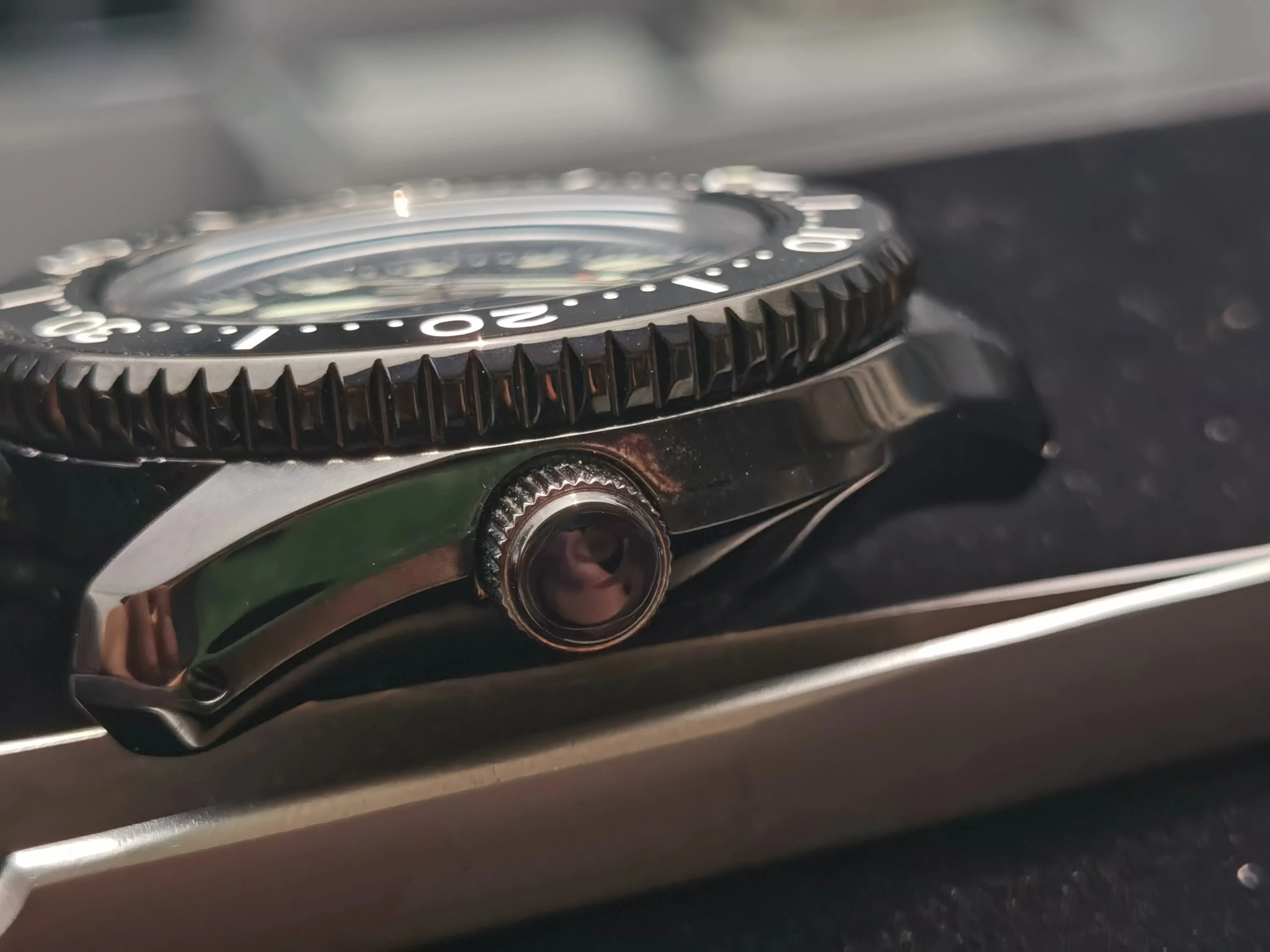 

Watch Parts Sapphire Crystal SBDX001 Stainless Steel Watch Case 300M Water Resistance Suitable for NH35/36 Automatic Movement