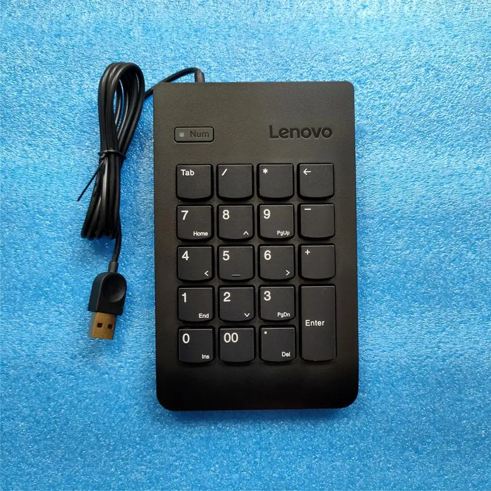 Новая Оригинальная Проводная Цифровая Клавиатура Lenovo 4Y40R38905 с USB мини клавиатура