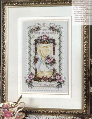 

HH Birds and Peach Blossoms and Birds Counted Cross Stitch Kit Cross stitch RS cotton with cross stitch Rose hourglass