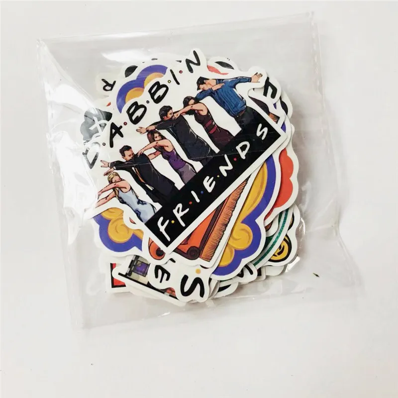 Стикер для ТВ сериала Friends стикер шоу подходит ноутбука велосипеда багажа