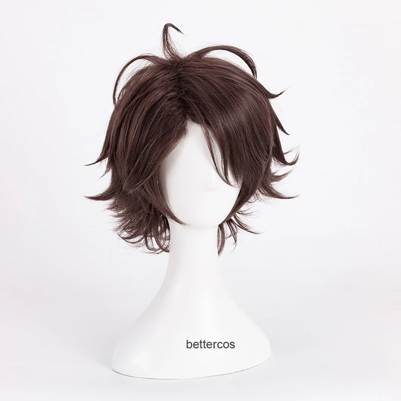 Haikyuu! Парик для косплея волейбола Тору Оикава тоору короткие коричневые