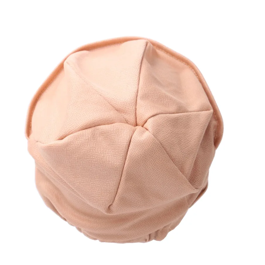 

Pure cotton hat solid color warm and windproof Headtie
