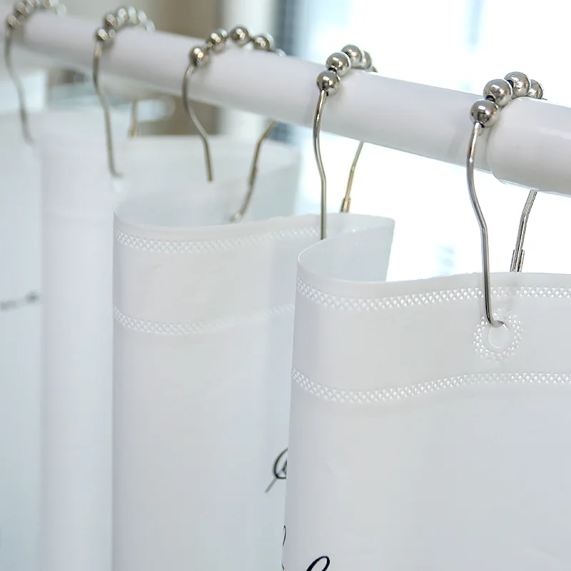 Толстая Полиэстеровая занавеска для душа ванной набор водонепроницаемая против