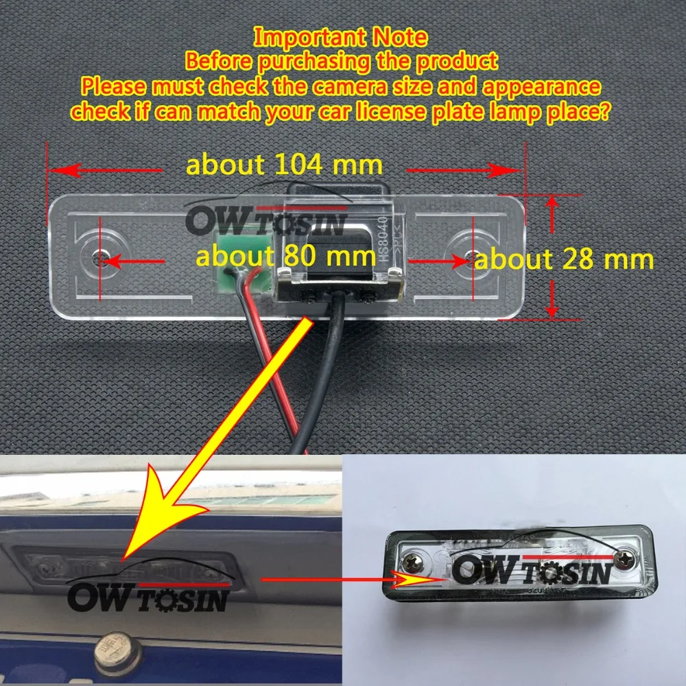175 градусов MCCD рыбий глаз Starlight Автомобильная камера заднего вида для нового Buick