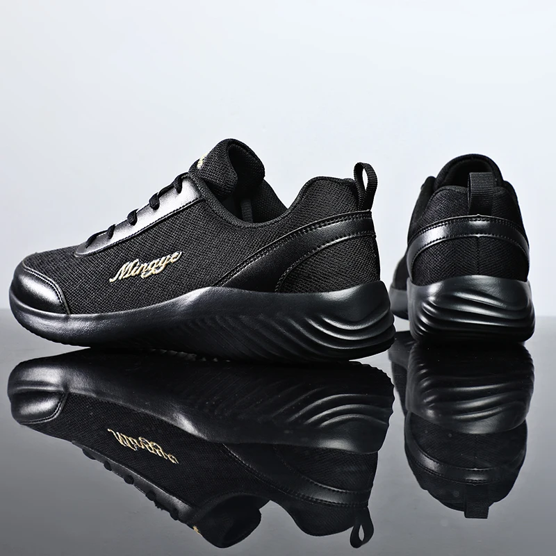 

Fashion men's running shoes outdoor sport sneakers mesh breathable non-slip lace-up casual shoes brand male footwear Zapatillas