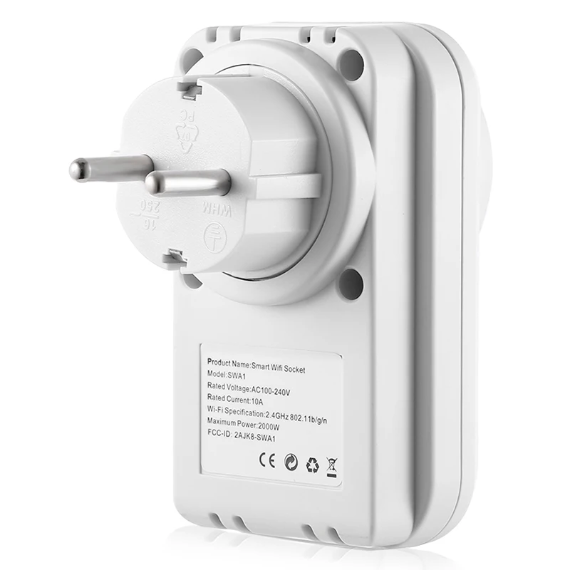 Wi Fi беспроводной умный переключатель розетка таймер управление мощность