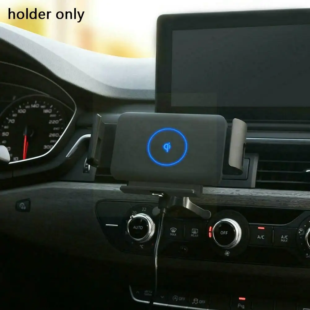 

Car Wireless Charger Auto Clamping Phone Mount Holder For XiaoMi Samsung Galaxy Fold W20 IPhone 11 XS Max Huawei Mate X L1U8
