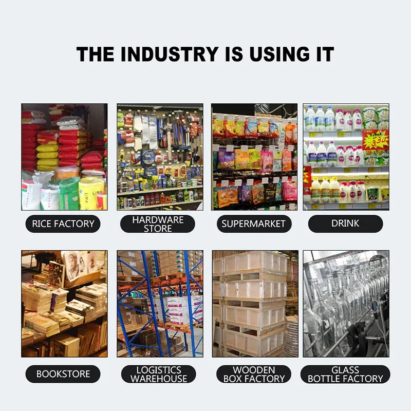 Портативный ручной струйный принтер для нанесения логотипа/даты истечения срока