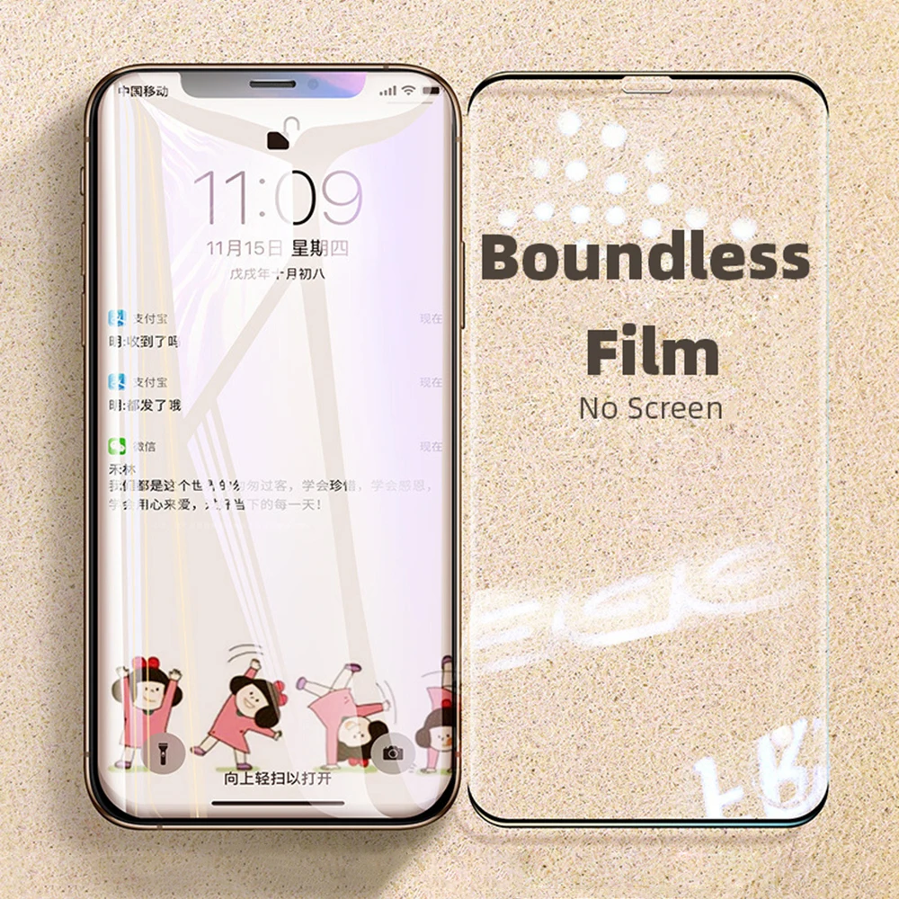 Закаленное стекло Защита экрана для iPhone 6 6s 7 8 Plus X XR XS 11 Pro Max HD уникальный анти