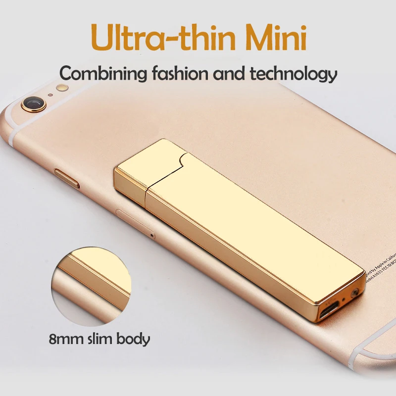 Зажигалка для сигарет сенсорный экран зажигалка компактный смарт-датчик usb