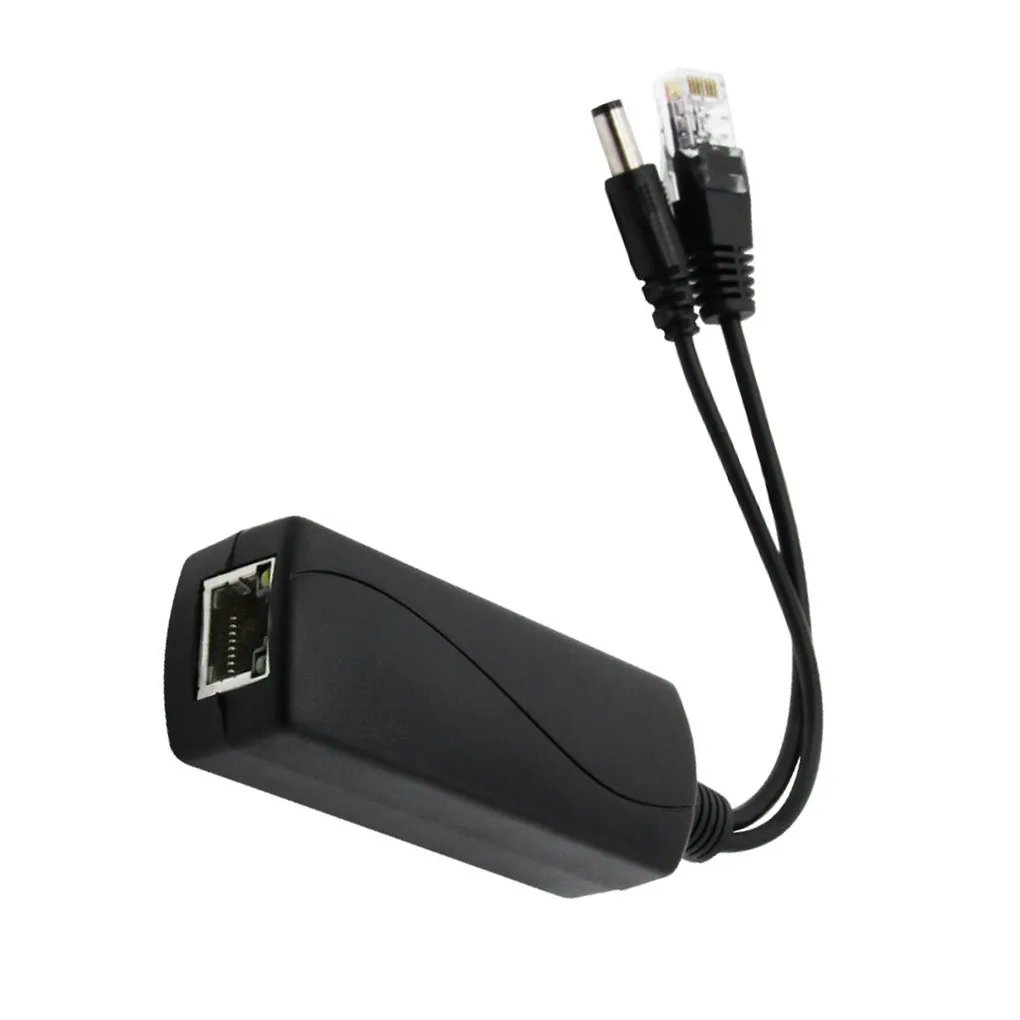 

New 48V To 12V POE Connectors Adapter Cable Splitter Injector Power Supply for Huawei for Hikvision 2019 New