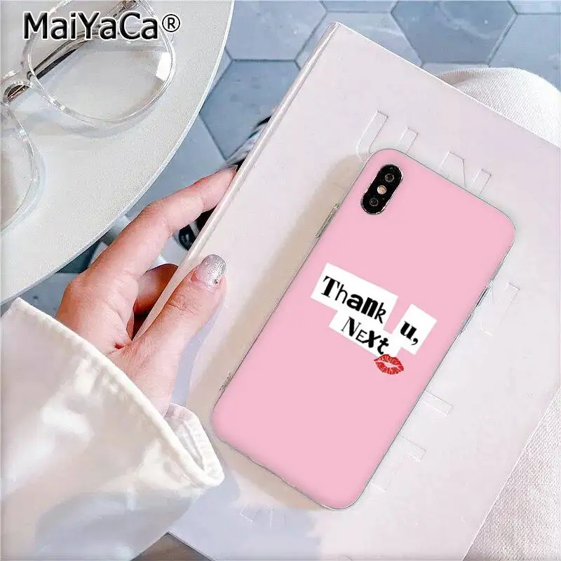 

MaiYaCa Thank U Next Ariana Grande Customer High Quality Phone Case for iphone SE 2020 11 pro XS MAX 8 7 6 6S Plus X 5 5S SE XR