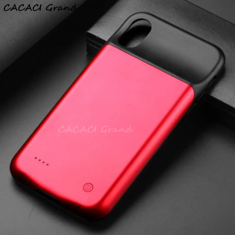 Ультра тонкий умный аккумулятор чехол Зарядное устройство для iPhone XR XS аккумулятор Max чехол Внешняя резервная копия зарядного банка зарядный чехол для iPhone X XS