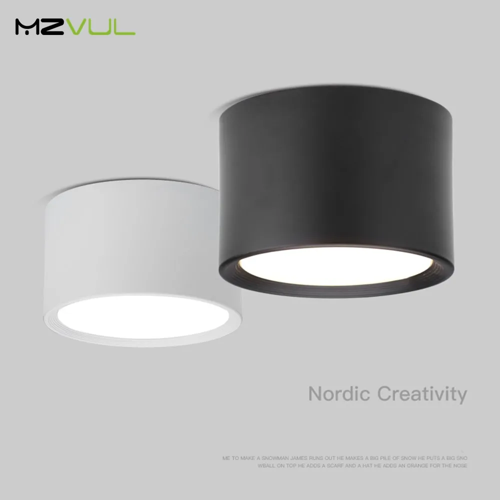 Светодиодный вниз светильник современный потолочный поверхностного монтажа