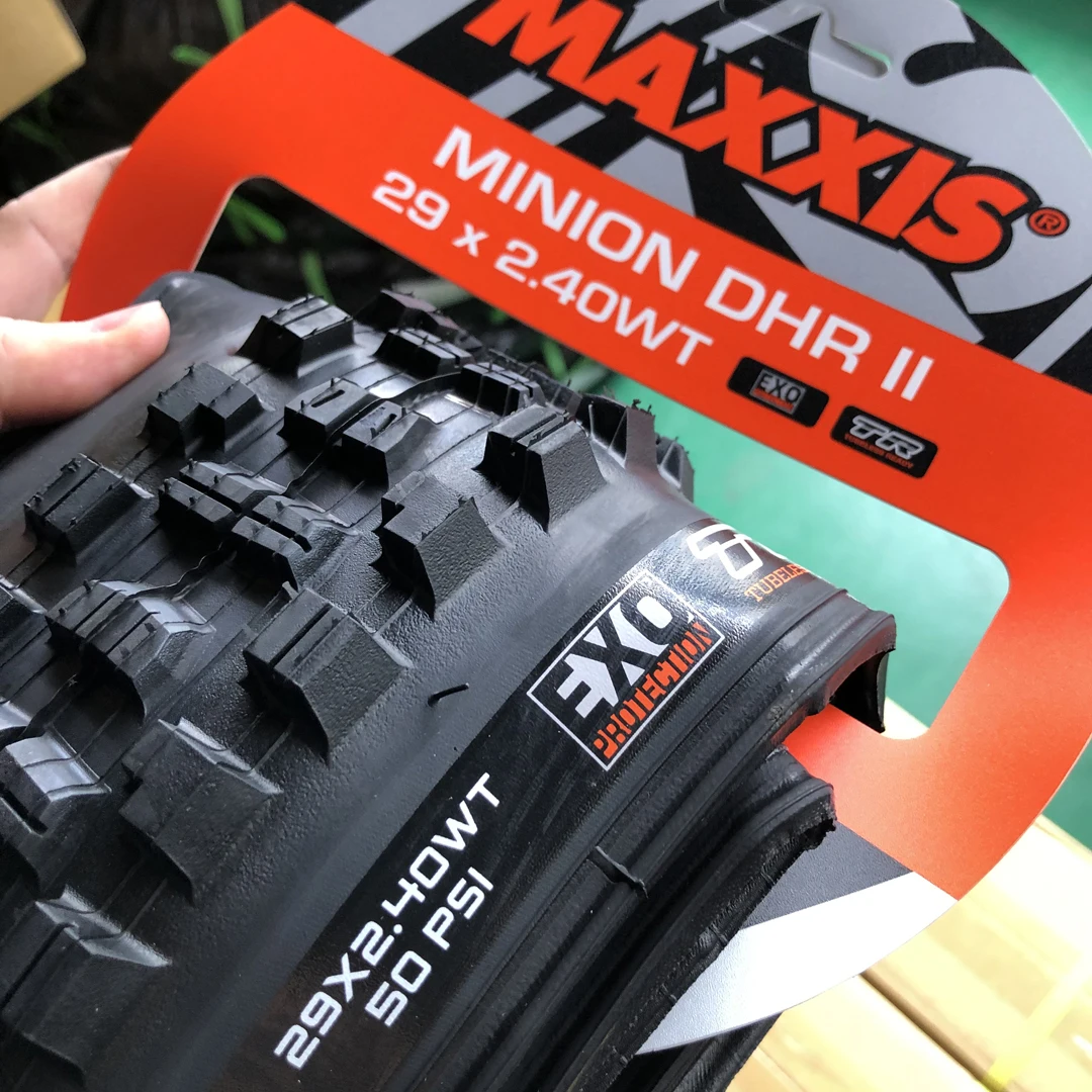 MAXXIS MINION DHR Ⅱ(M327RU) бескамерные горные велосипеды 27 5x2 3 4 6 29x2 шина горного велосипеда