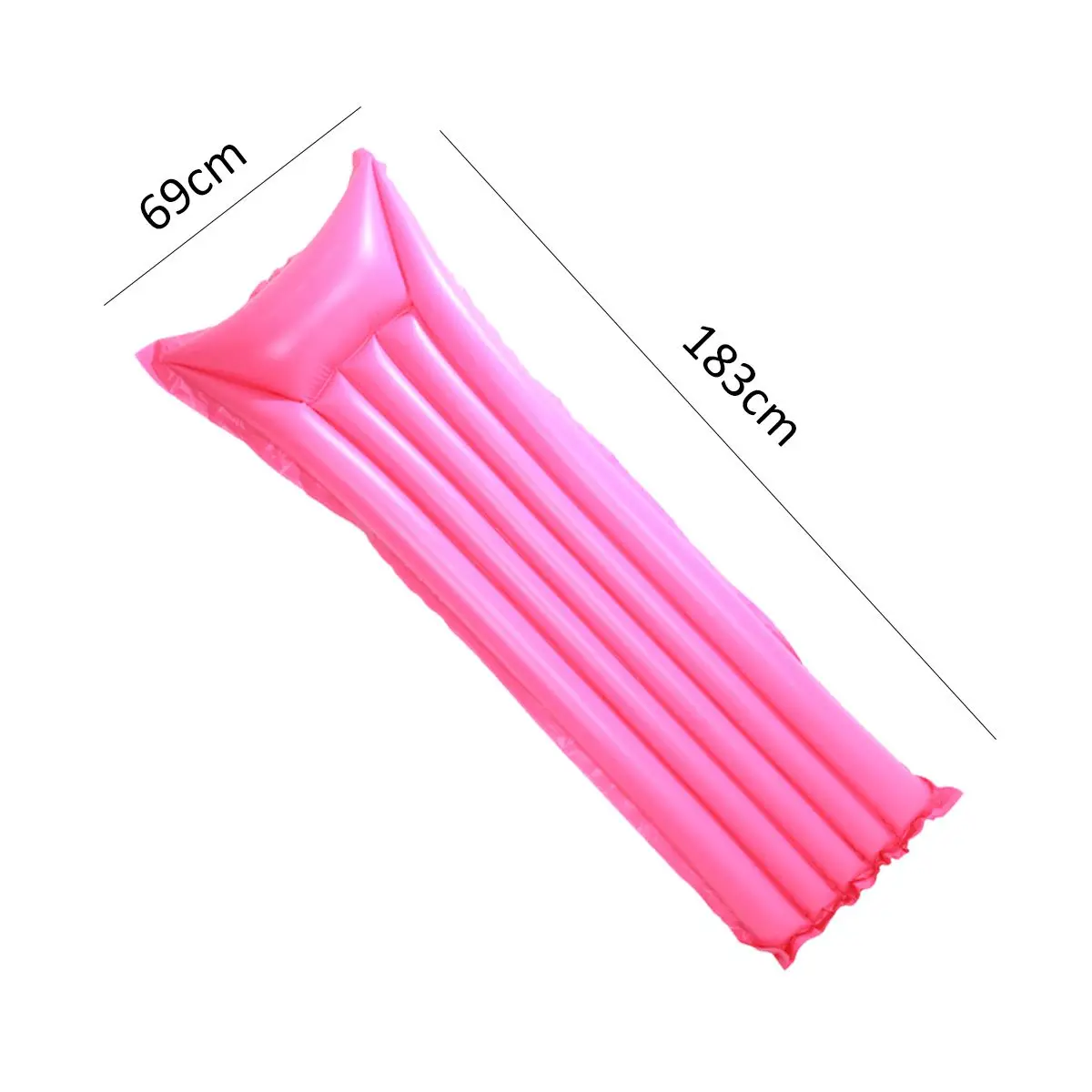 

New Outoor Inflatable Floating Row For Swimming Air Bed Pool Mattress Portable Inflatable Beach Water Hommock Lounger 183*69cm