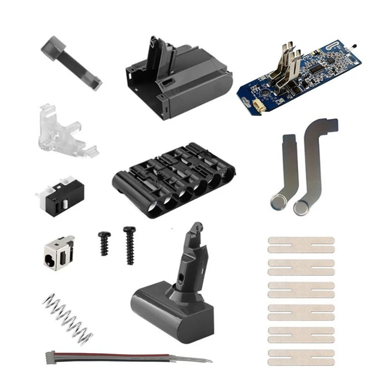 

V6 Li-Ion Battery Plastic Case Charging Protection Circuit Board PCB For Dyson 21.6V DC58 DC62 DC63 DC72 Vacuum Cleaner