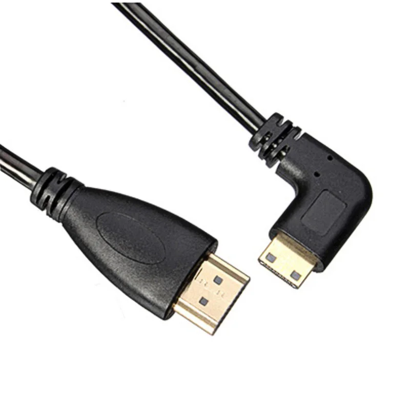 Новый пружинный удлинитель Micro HDMI с углом 90 градусов портативный прочный для